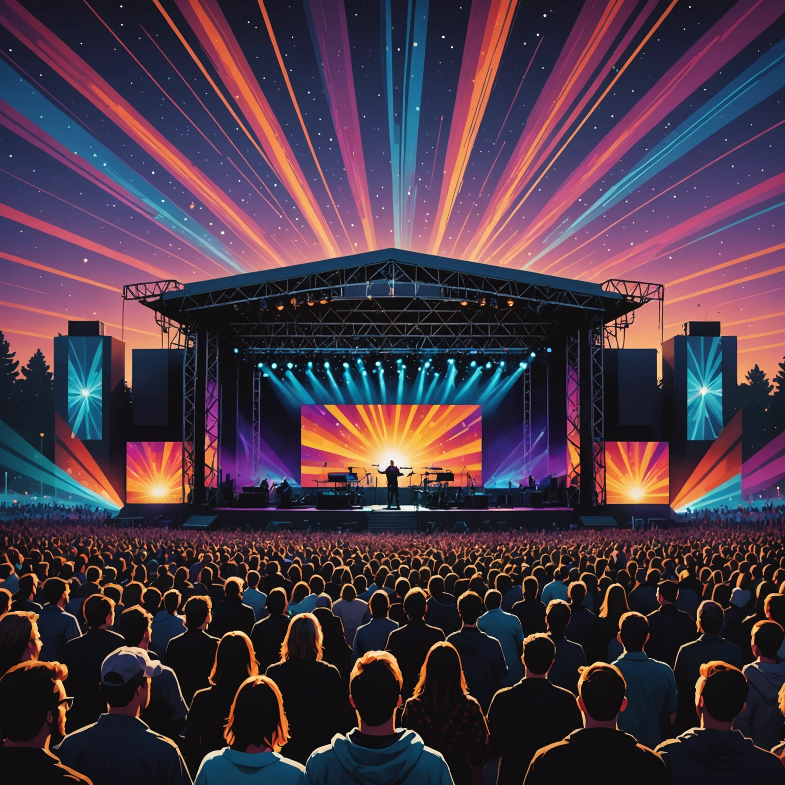 Концерт: Почему живое выступление музыканта с песней остаётся незаменимым опытом