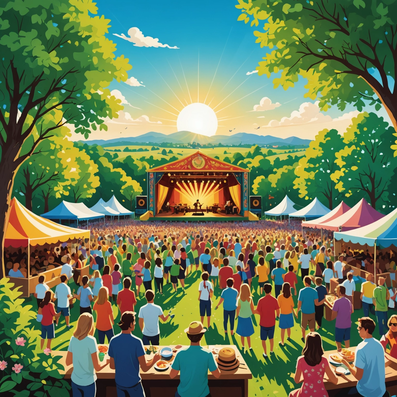 Погружение в атмосферу фестиваля: Лето и веселье, которые меняют жизнь