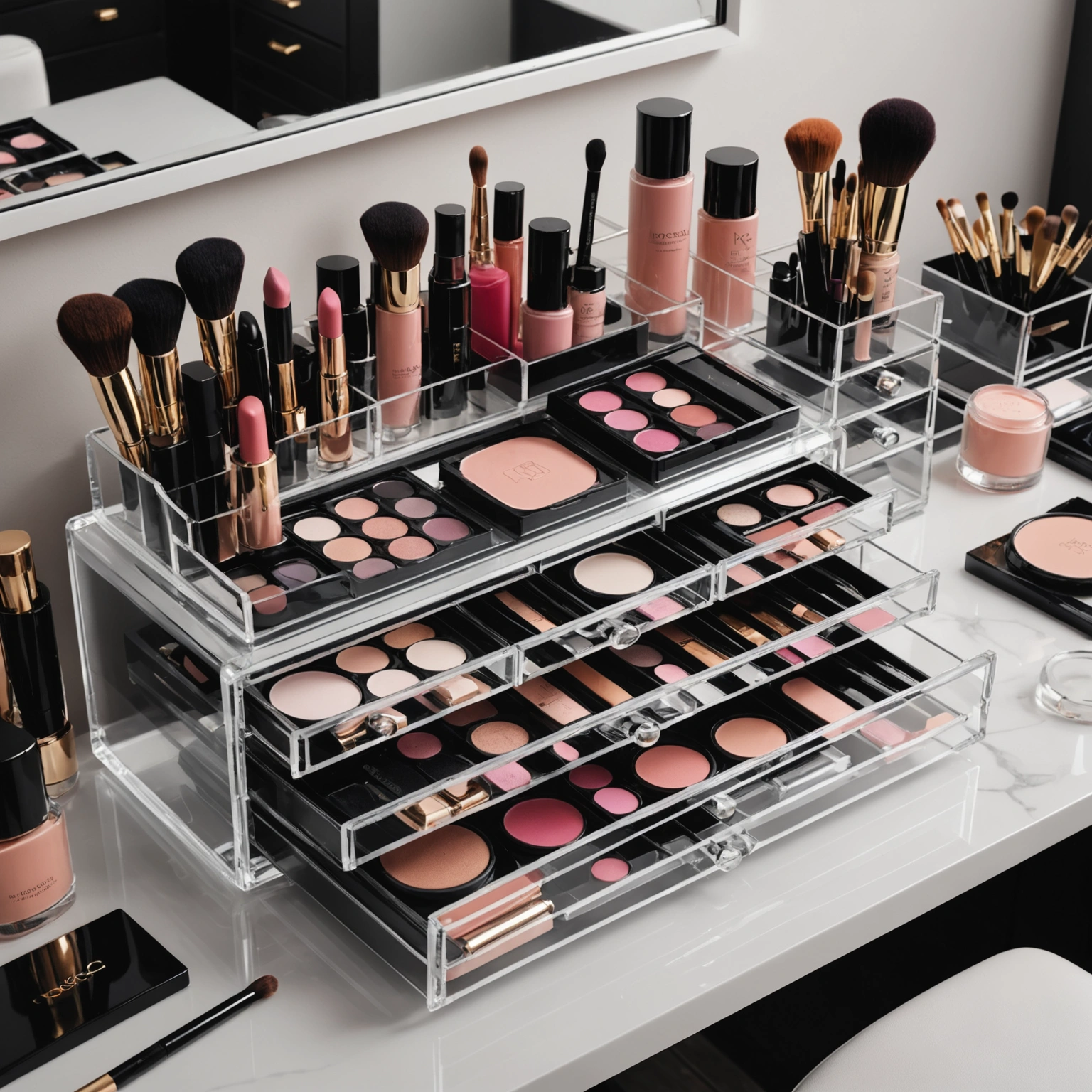 Искусство организации красоты: как упорядочить макияж и аксессуары