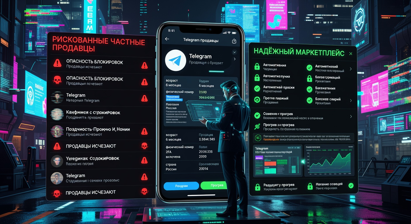 Где безопасно купить аккаунт Telegram с доставкой и проверкой
